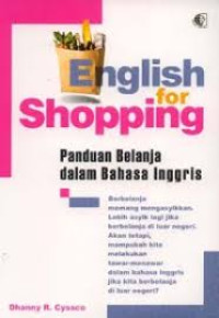 Image of English for shopping panduan belanja dalam bahasa inggris