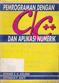 Image of Pemrograman Dengan CIC++ dan Aplikasi Numerik